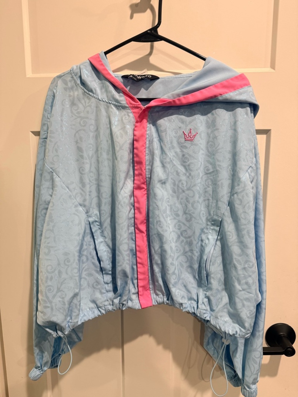 Crowned Athletics Disney Cinderella Featherlight Windbreaker Plus Size